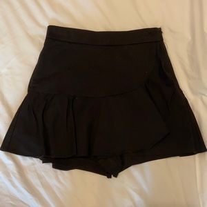 Zara black skort